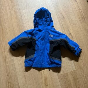The North Face Kids' Blue and Black Jacket
